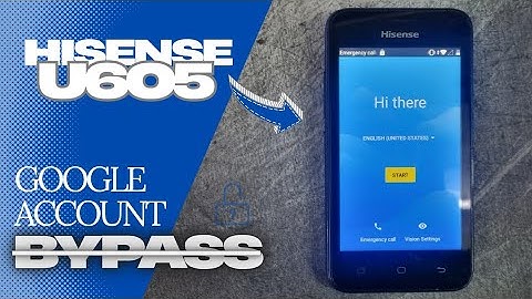 Hisense U605 FRP Bypass | Google Account Unlock Without PC | New Method 2025