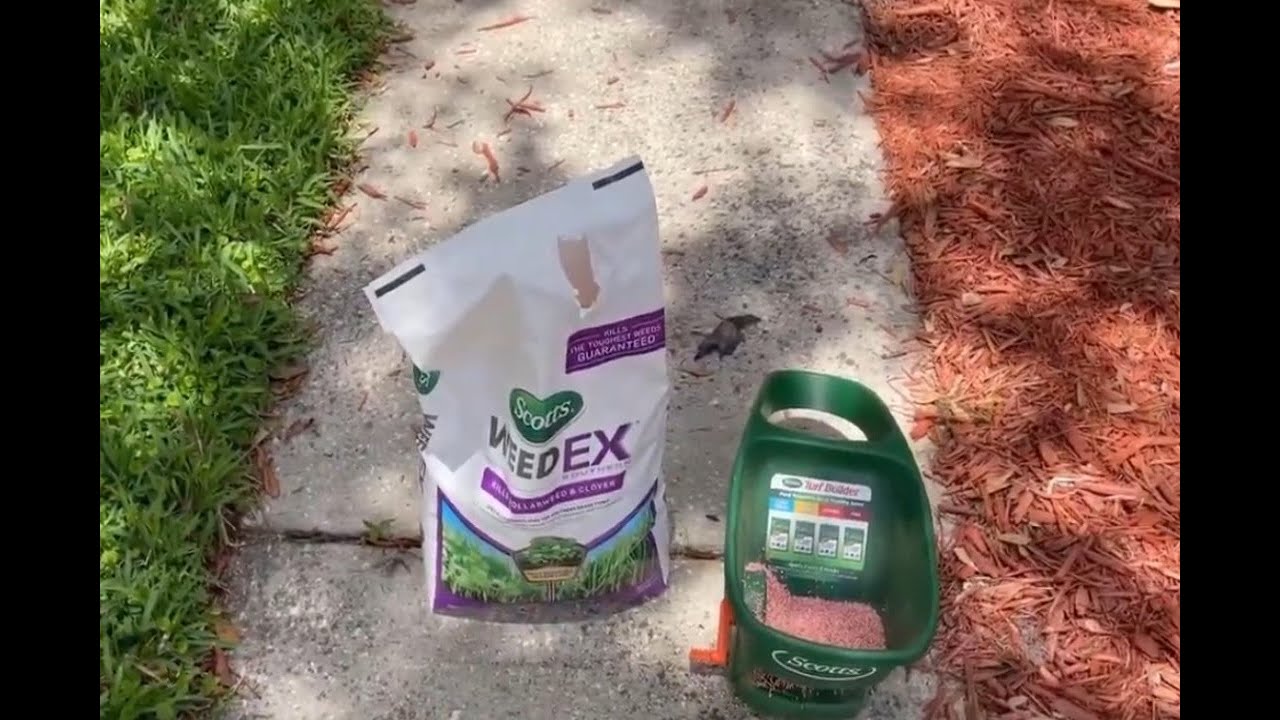 Scotts WeedEx Southern review kill Dollarweed & Clover how to kill weeds  without killing grass