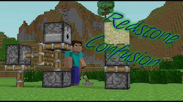 Minecraft Blender Redstone Confusion