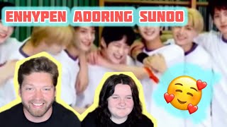 ENHYPEN ADORING SUNOO - REACTION!