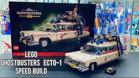 LEGO Icons 10274 Ghostbusters ECTO-1 Time Lapse Speed Build