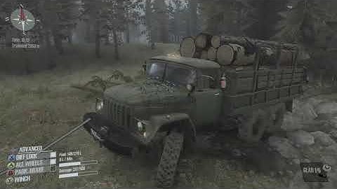 Spintires: MudRunner The Bog Deliver 8 load points to each lumber mill