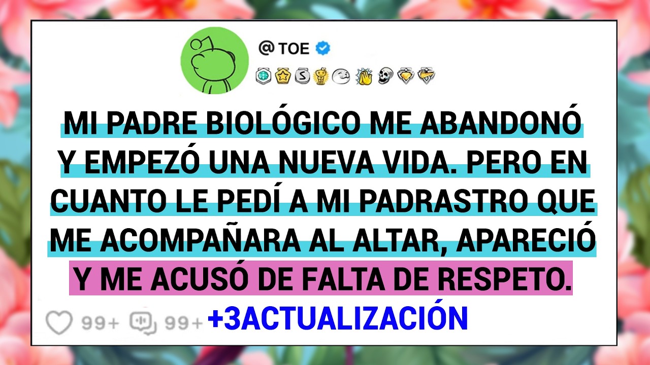 Mi Padre Biológico Me Abandonó Y Empezó Una Nueva Vida. Pero En Cuanto Le Pedí A Mi Padrastro......