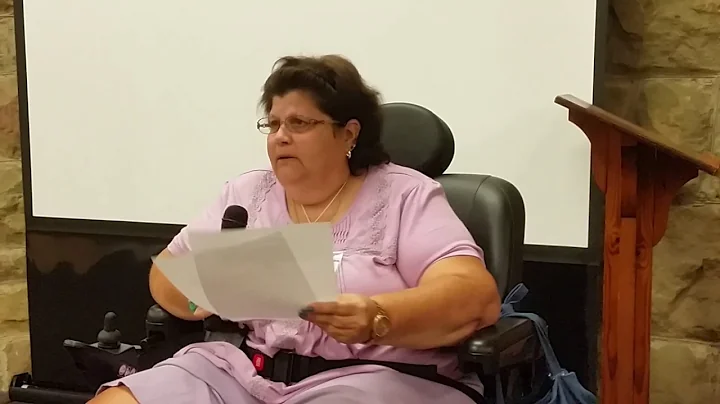 Vicki Wolfe's Life History, People's First Confere...
