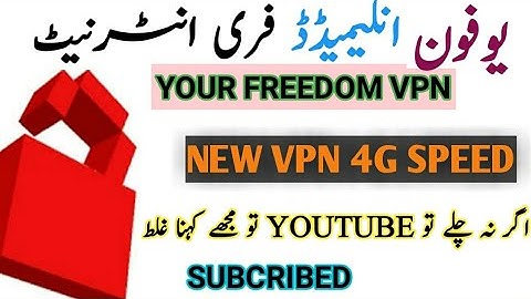 Ufone Your-Freedom Fast Internet Settings 2020
