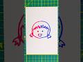 本気でまる子のお姉ちゃんの描き方！さくらさきこ！おどるポンポコリンAdo#shorts #ちびまる子ちゃん #イラスト #描き方 #drawing #おどるポンポコリン #さくらさきこ