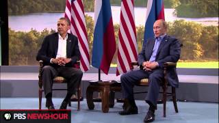 Watch President Obama and Russian President Putin Speak at the G8 Conference