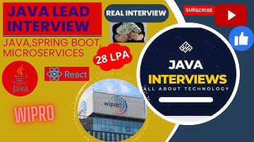Wipro interview Questions And Answer | java interview questions |Java coding Interview|Microservices