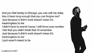 Louis Tomlinson - Chicago (Lyrics + Pictures)