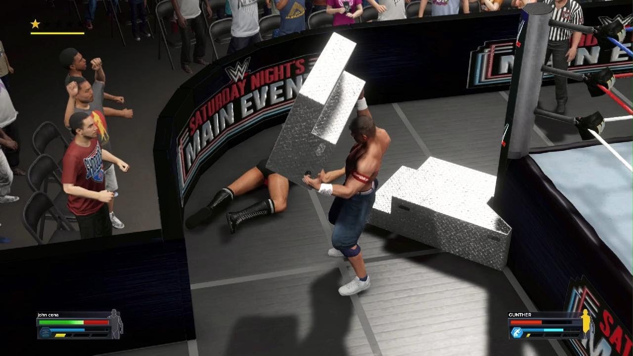 WWE 2K23 2k24 2k25 John cena vs gunther