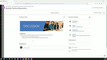 Module 12 Intro Video