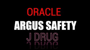 Oracle Argus Safety : J Drug Dictionary Loading Processs