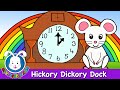 Hickory dickory dock  nursery rhymes