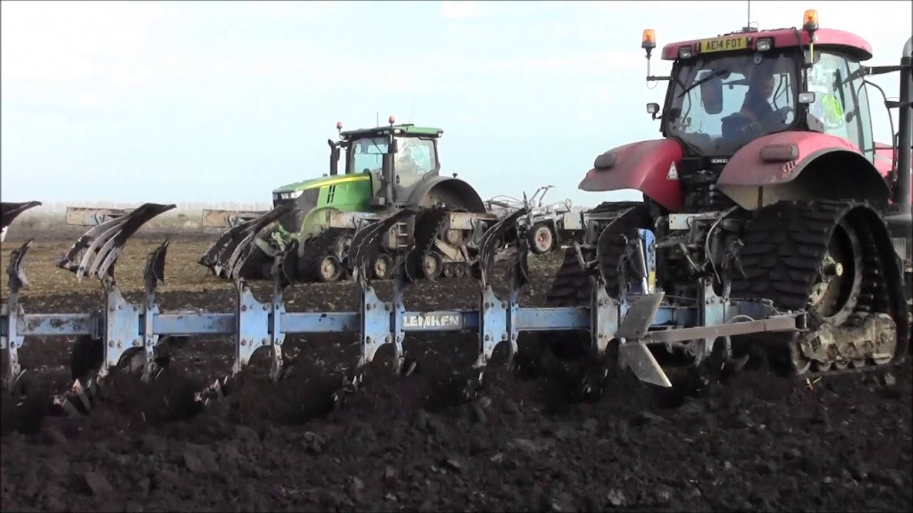 Ploughing & Drilling winter wheat. 2015 YouTube