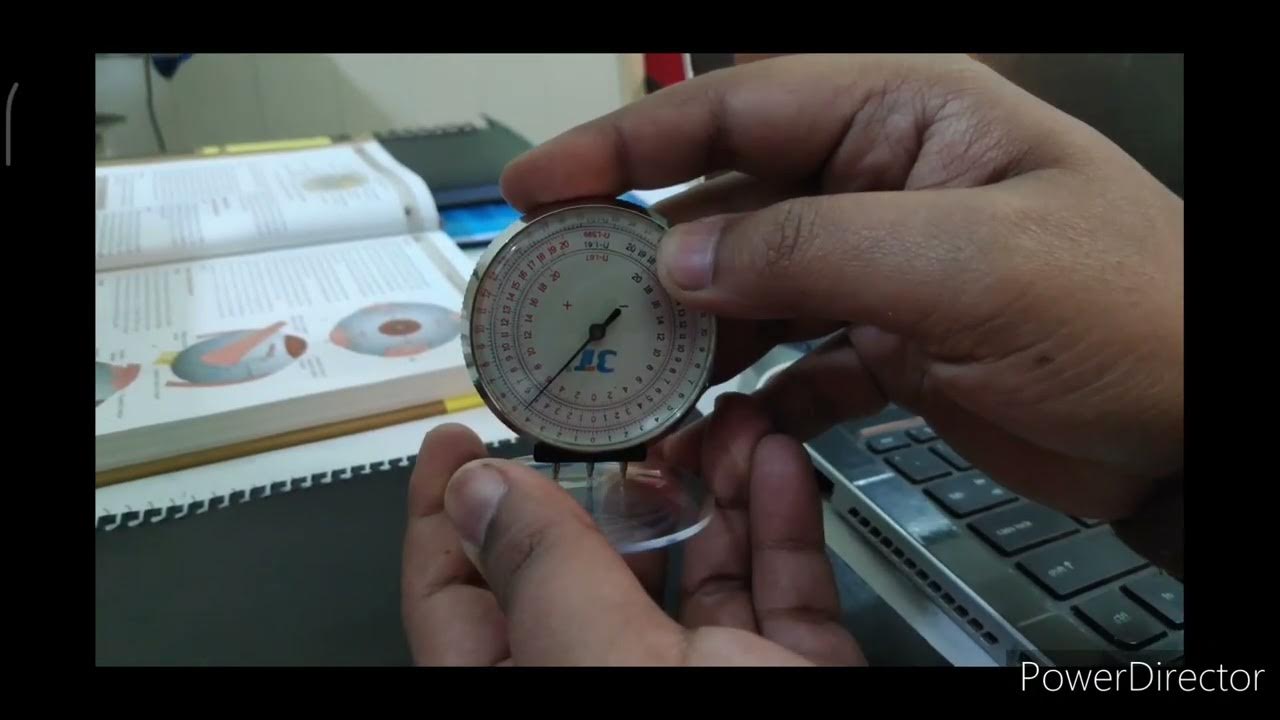 GENEVA LENS MEASURE OR OPHTHALMIC LENS CLOCK YouTube