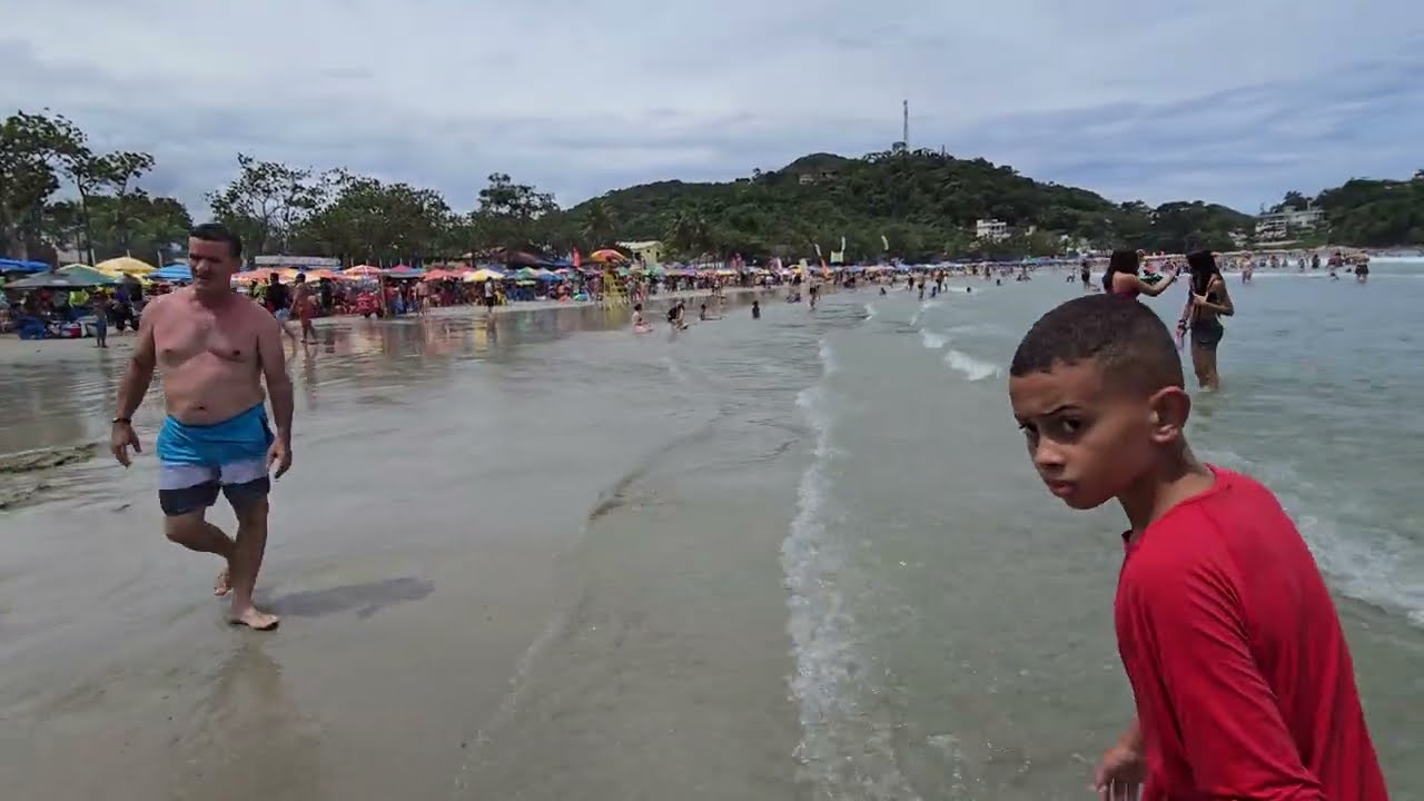 Ubatuba SP, Praia Do Tenório, Litoral norte. 