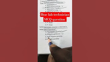 BTSC lab technician MCQ question #lab #lab technician #lab technologist #EASY TO LAB TECH