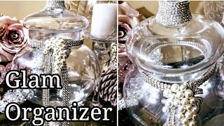 DIY Glamorous Organizers Home Decor|No Edits |Vlogmas 19