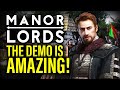 MANOR LORDS DEMO GAMEPLAY REVIEW: MEDIEVAL DREAMS COME TRUE!