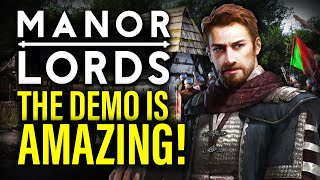 MANOR LORDS DEMO GAMEPLAY REVIEW: MEDIEVAL DREAMS COME TRUE!