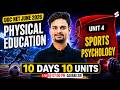 UGC NET Physical Education Classes | UGC NET Physical Education Unit 4 | Sports Psychology By Gaurav