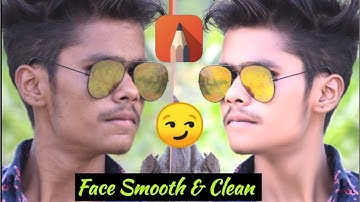Professional skin smoothing tutorial in Autodesk sketchbook | face smoothing - Kaal Edits