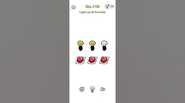 brain out level 119 light up all the bulb
