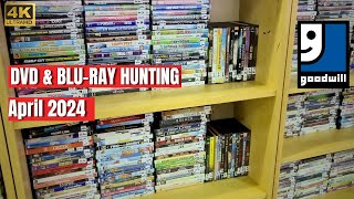 DVD & Blu-Ray Hunting at Goodwill! (April 2024)