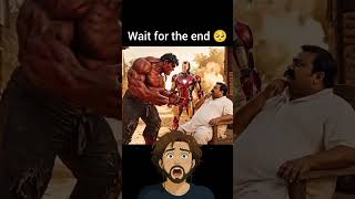 Hulk &amp; Iron Man in Indian Kitchen 🤯 Wait For The End 😂 #shorts