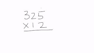 Traditional Method For Multi digit Multiplication