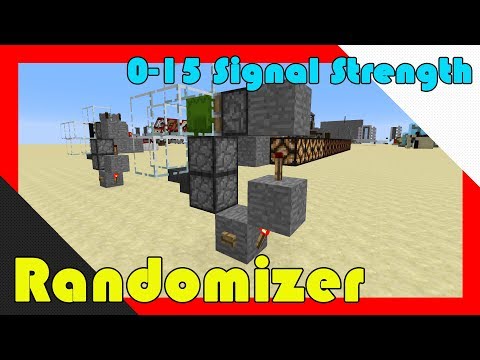 Randomizer 0-15 signal strength tutorial