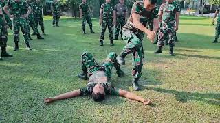 Latihan Bela Diri Taktis Kodim 0312/Padang