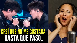 DIMASH | VICTOR MA | EARTH SONG - Vocal Coach  REACTION & ANALYSIS ( CAPTIONS)