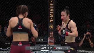  Pelea Gratis Zhang Vs Jedrzejczyk