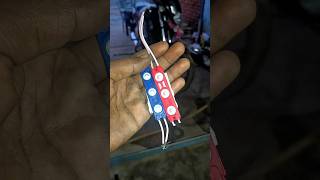🔥 Bike LED Light Installation 😱// #BikeModification#LEDLightInstallation#BikeLovers#shorts
