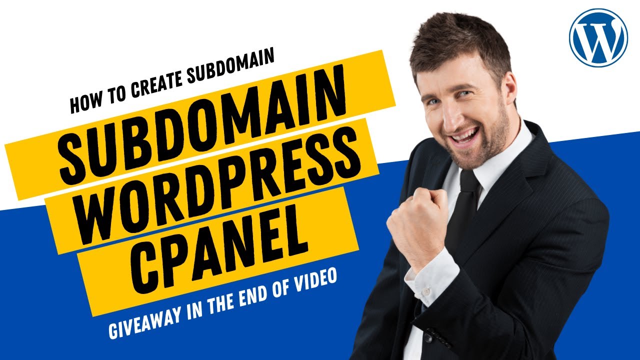 การสร้าง subdomain  New Update  How to create a Subdomain in cPanel and Install WordPress (2022)