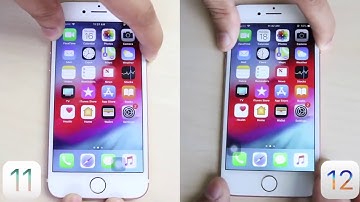 iOS 12 Vs iOS 11 - Speed Comparison!