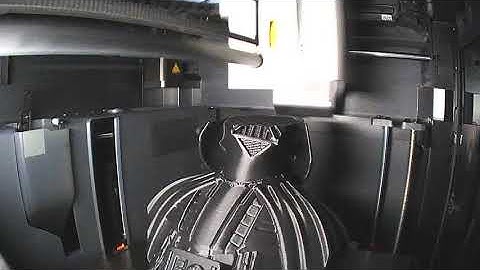 3D Print Vader Bust Timelapse