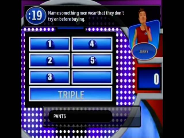 Wii Family Feud 2010 edition ep1 Thibodeau vs. Anderson - YouTube