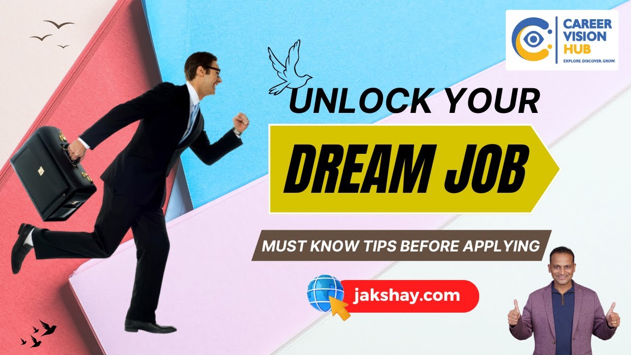 Unlock Your Dream Job: Must-Know Tips Before Applying! 🚀| Career Vision ...