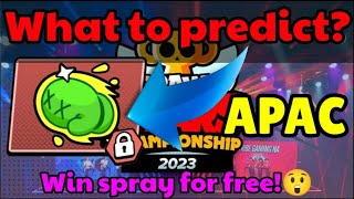 What to predict? | APAC Monthly finals February 2023 | Brawl Stars