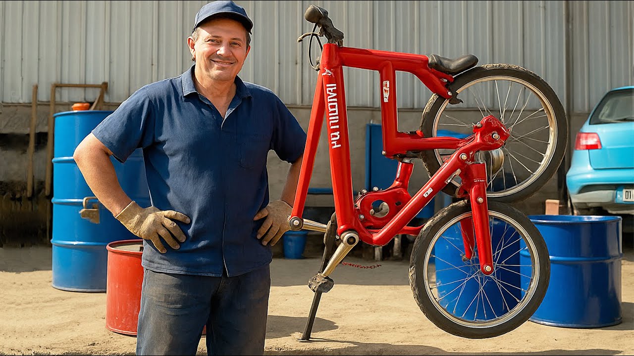 Turning Scrap into Transport: Build a Bike and Cart with Basic Tools