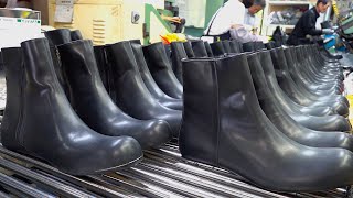 ขั้นตอนการทำรองเท้าบูทกันฝนที่ใส่สบาย โรงงานผลิตรองเท้าจำนวนมากของเกาหลี
