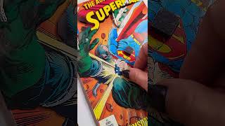 My first ever 3D Comic Book cover! For this one I used a 1992 Adventures of Superman #dccomics