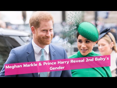Meghan Markle & Prince Harry Reveal 2nd Baby’s Gender