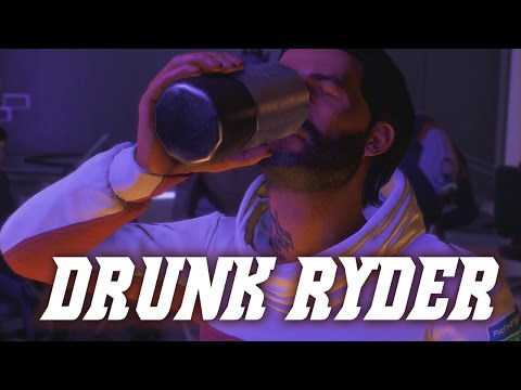 Mass Effect Andromeda: Ryder Getting Drunk at Vortex