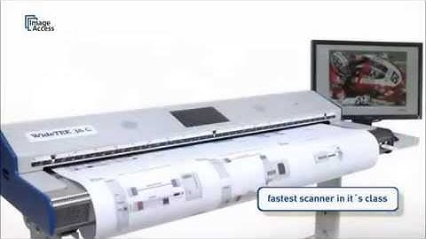 Wide Format Scanner - Widetek 36C from Image Access