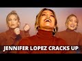 JENNIFER LOPEZ Cute Reaction to Beauty Question | And Working Out with A-Rod