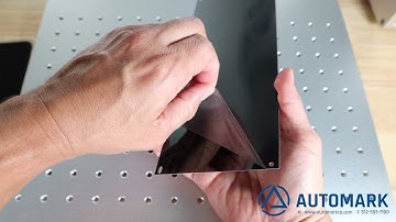 Easiest Way to Make a Pad Printing Cliché, or Printing Plate, Engraving with a Fiber Laser (4K)