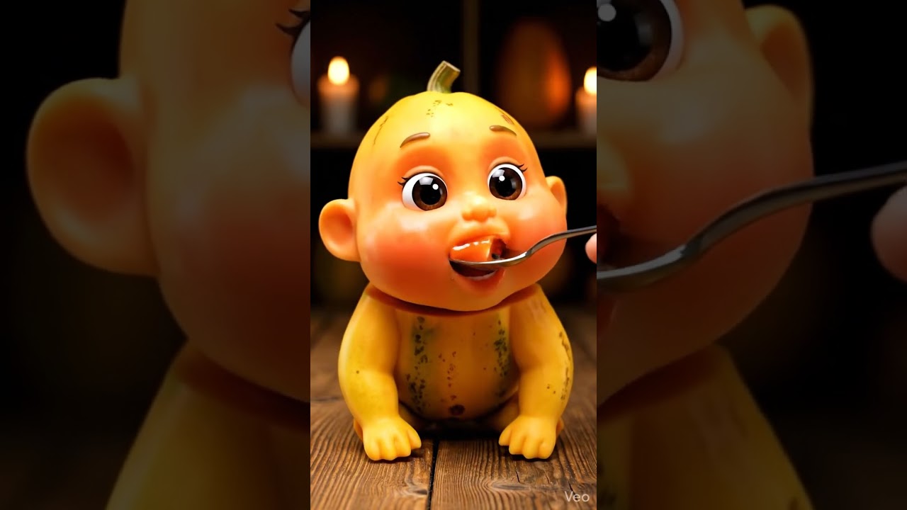 Cute Fruit Baby Eating ASMR 😍 Satisfying Shorts 